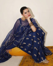 BAHAR BOOTI | 3-Pc Stitched Silk Outfit