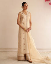 BEIGE MULTITHREAD | 3-Pc Stitched Embroidered Outfit
