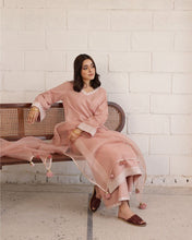 Dusty Pink | 3-PC Stitched Embroidered Outfit