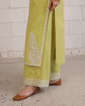 LIME GREEN | 3-Pc Stitched Embroidered Outfit