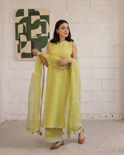 LIME GREEN | 3-Pc Stitched Embroidered Outfit