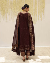 MAROON | 3-Pc Stitched Embroidered Outfit