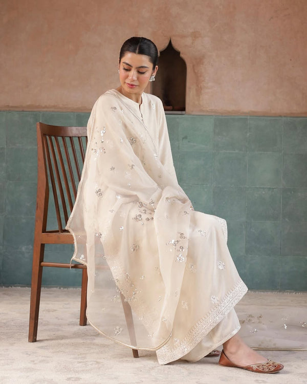 PEARL | 3-Piece Stitched embroidered outfit