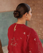 PURE RED | 3-pc Stitched Embroidered Outfit