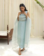 POWDER BLUE | 3-Pc Stitched Embroidered Outfit