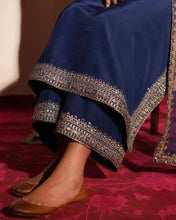 NEELAM | 3-Pc Stitched  Embroiered Silk Outfit