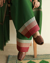 GREEN POLKA | 3-Pc Stitched Khaddar Outfit