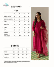 FUCHSIA | 3-Pc stitched Embroidered Outfit