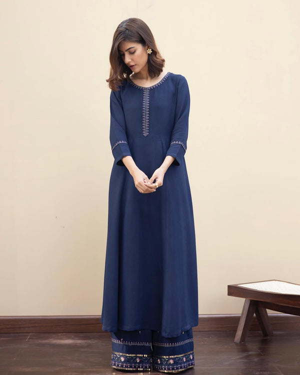 Siyara | 2-Pc Stitched Embroidered Outfit