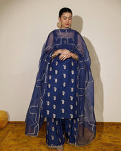 BAHAR BOOTI | 3-Pc Stitched Silk Outfit