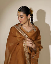 AMBER |3-Pc Stitched Embroiered Silk Outfit