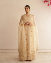 BEIGE MULTITHREAD | 3-Pc Stitched Embroidered Outfit