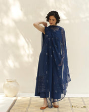NAVY BLUE | 3-Pc Stitched Embroidered Outfit