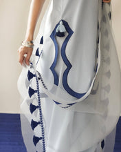 SCALLOPED SKY |  3-Pc Stitched Embroidered Outfit