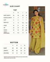 OLIVE YELLOW | 3pc Stitched Embroidered Outfit
