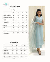 POWDER BLUE | 3-Pc Stitched Embroidered Outfit