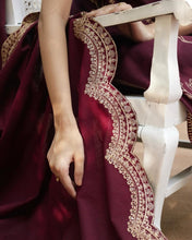 PLUM | 3-Pc Stitched Embroidered Outfit