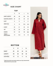 SCARLET | 2-pc Stitched Embroidered Outft