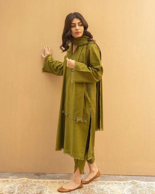 MACHA | 3-Piece Stitched Suit