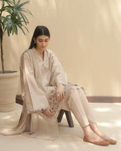 BEIGE | 3-Piece Stitched Suit