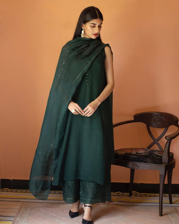 JADORE | 3-pc Stitched Embroidered Outfit