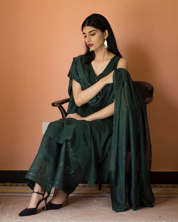 JADORE | 3-pc Stitched Embroidered Outfit