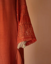 RUST | 3-pc Stitched Embroidered Outfit