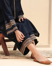 MIDNIGHT BLUE | 2-Pc Stitched Embroidered Outfit