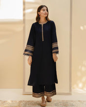 MIDNIGHT BLUE | 2-Pc Stitched Embroidered Outfit