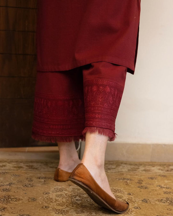 GULNAR | 2-PC Stitched Embroidered Outfit