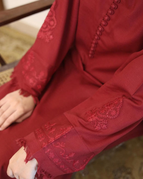 GULNAR | 2-PC Stitched Embroidered Outfit