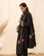 ROYAL BLACK | 3-Pc Stitched Embroidered Outfit