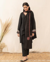 ROYAL BLACK | 3-Pc Stitched Embroidered Outfit