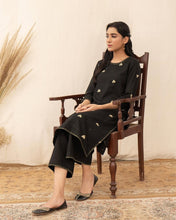 BLACK BLOOM |  2-Pc Stitched Embroidered Outfit