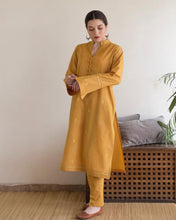 SAFFRON GOLD | 3-Pc Stitched Embroidered Outfit