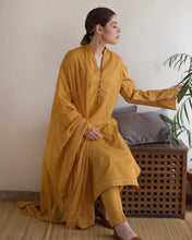 SAFFRON GOLD | 3-Pc Stitched Embroidered Outfit
